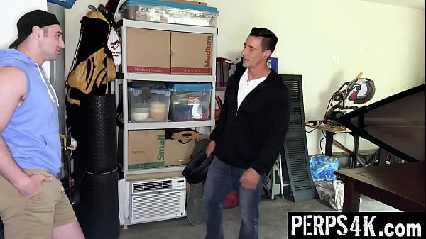 Helmet Thief Getting Fucked by The Officer in His Own House – Perps4k
