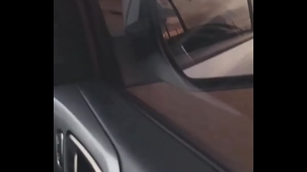 Cruising con maduro en su auto