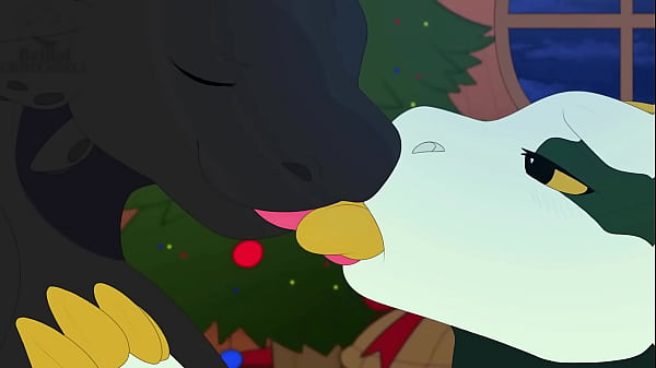 Toothless having a date night with nightfury